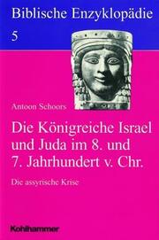 Die Königreiche Israel und Juda im 8. und 7. Jahrhundert vor Christus - Cover