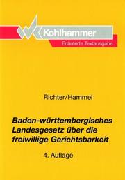 Baden-Württembergisches Landesgesetz über die freiwillige Gerichtsbarkeit