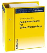Gemeindeordnung für Baden-Württemberg - Cover