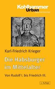 Die Habsburger im Mittelalter - Cover