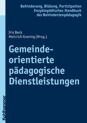 Gemeindeorientierte pädagogische Dienstleistungen - Cover
