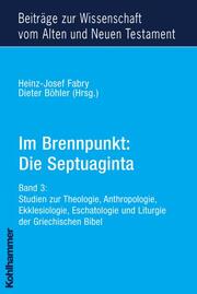 Im Brennpunkt: Die Septuaginta - Cover