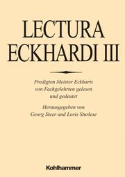 Lectura Eckhardi III