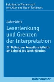 Leserlenkung und Grenzen der Interpretation - Cover