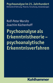 Psychoanalyse als Erkenntnistheorie - psychoanalytische Erkenntnisverfahren - Cover