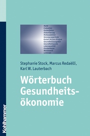 Wörterbuch Gesundheitsökonomie - Cover