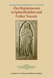 Das Beginenwesen in Spätmittelalter und Früher Neuzeit - Cover