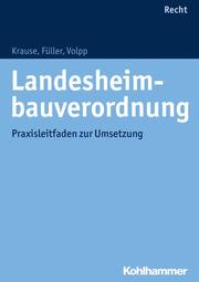 Landesheimbauverordnung - Cover