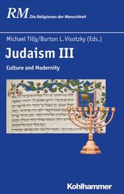 Judaism III - Cover