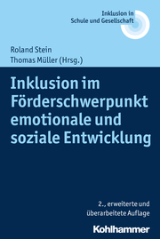 Inklusion im Förderschwerpunkt emotionale und soziale Entwicklung - Cover