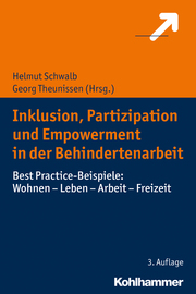 Inklusion, Partizipation und Empowerment in der Behindertenarbeit - Cover