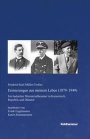 Erinnerungen aus meinem Leben (1879-1949) - Cover
