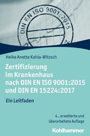 Zertifizierung im Krankenhaus nach DIN EN ISO 9001:2015 und DIN EN 15224:2017 - Cover