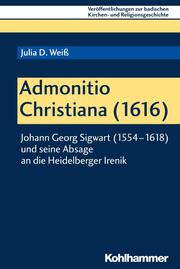 Admonitio Christiana (1616) - Cover