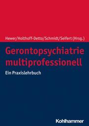 Gerontopsychiatrie multiprofessionell - Cover