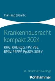 Krankenhausrecht kompakt 2024 - Cover