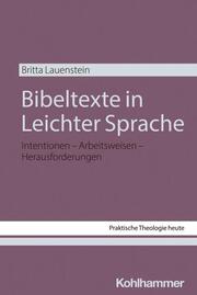 Bibeltexte in Leichter Sprache - Cover