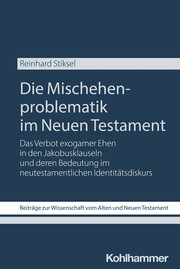 Die Mischehenproblematik im Neuen Testament - Cover