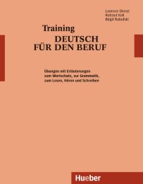 Training Deutsch für den Beruf