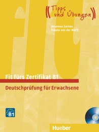 Fit fürs Zertifikat B1, Deutschprüfung für Erwachsene - Cover