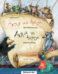 Arthur und Anton: Die Flaschenpost/Artur ve Anton: Sisedeki Mesaj - Cover