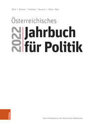Österreichisches Jahrbuch für Politik 2022 - Cover