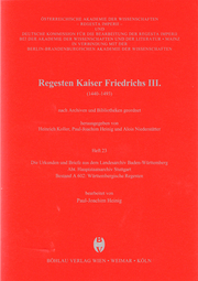 Die Urkunden und Briefe aus dem Landesarchiv Baden-Württemberg