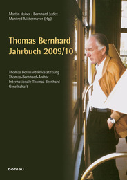 Thomas Bernhard Jahrbuch 2009/2010