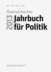 Österreichisches Jahrbuch für Politik 2013