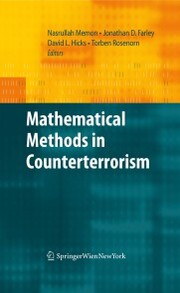 Mathematical Methods in Counterterrorism - Cover