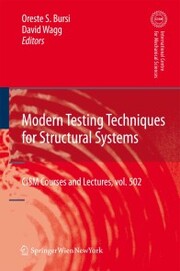 Modern Testing Techniques for Structural Systems - Cover