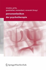 Personenlexikon der Psychotherapie - Cover