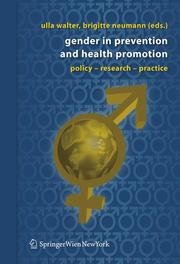 Gender in Prevention and Health Promotion