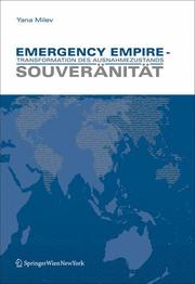 Emergency Empire: Transformation des Ausnahmezustands - Cover