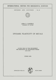 Dynamic Plasticity of Metals