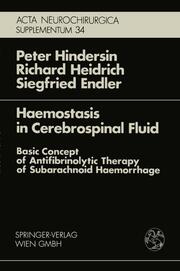 Haemostasis in Cerebrospinal Fluid
