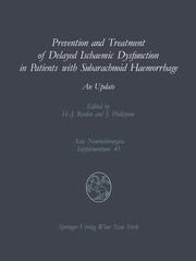 Prevention and Treatment of Delayed Ischaemic Dysfunction in Patients with Subarachnoid Haemorrhage
