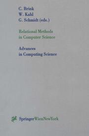 Relational Methods in Computer Science - Cover