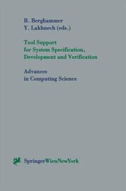 Tool Support for System Specification, Development and Verification