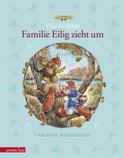Villa Eichblatt - Familie Eilig zieht um (Villa Eichblatt, Bd. 1) - Cover