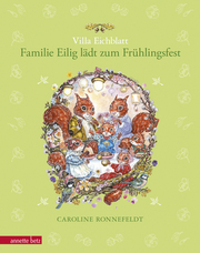 Villa Eichblatt - Familie Eilig lädt zum Frühlingsfest (Villa Eichblatt, Bd. 2) - Cover