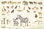 Die große Mini-Bibliothek der Wörter - Natur und Tiere - Abbildung 1