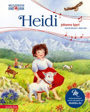 Heidi (Weltliteratur und Musik mit CD und zum Streamen) - Cover