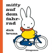 Miffy auf dem Fahrrad