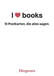 Postkartenbuch - I Love Books