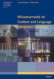 Wissenserwerb im Content and Language Integrated Learning - Cover