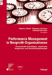 Performance Management in Nonprofit-Organisationen - Cover