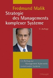 Strategie des Managements komplexer Systeme - Cover