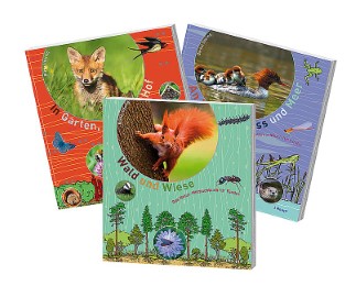 Natur Mitmachbücher für Kinder 3 Bände