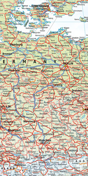 Railmap Europe 1:5Mio. - Abbildung 1